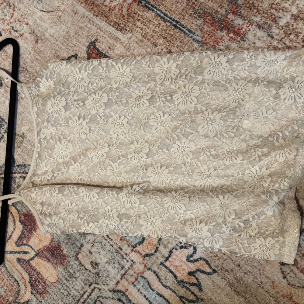 Grane Cream Lace Top